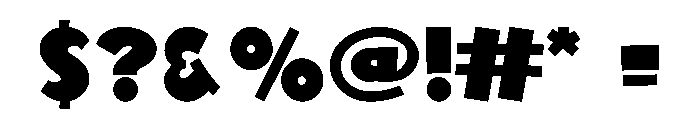 Bombay Font OTHER CHARS