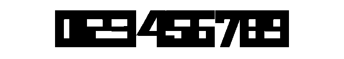 Bombed Font OTHER CHARS