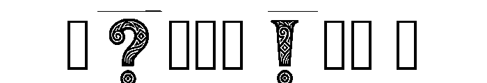 Bomby Regular Font OTHER CHARS