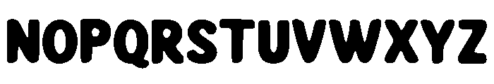 Bomega Regular Font UPPERCASE