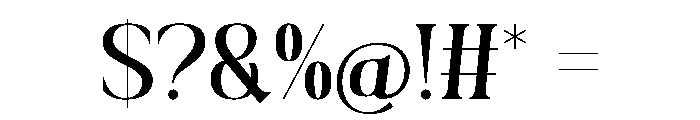 Bomegar Regular Font OTHER CHARS