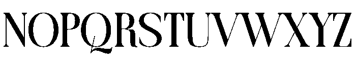 Bomegar Regular Font UPPERCASE