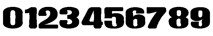 Bonarde Regular Font OTHER CHARS