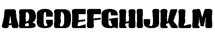 Bonarde Regular Font UPPERCASE
