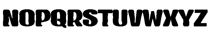Bonarde Regular Font UPPERCASE
