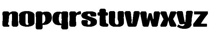 Bonarde Regular Font LOWERCASE