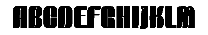 Bondaris Font UPPERCASE