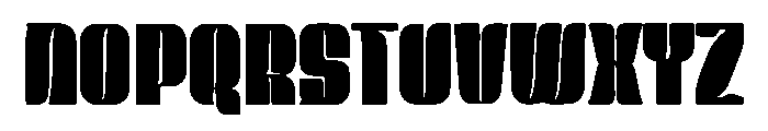 Bondaris Font UPPERCASE