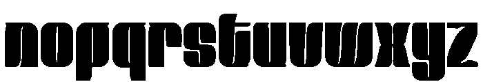 Bondaris Font LOWERCASE
