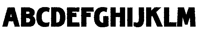 Bonder Font UPPERCASE