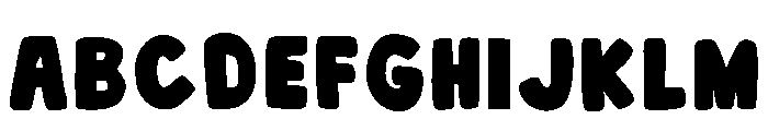 Bondy Space Regular Font UPPERCASE