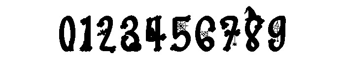 Bone Boo Font OTHER CHARS