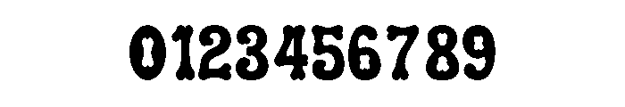 Bone Burst Font OTHER CHARS