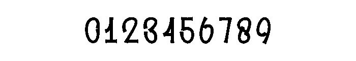 Bone Halloween Font OTHER CHARS