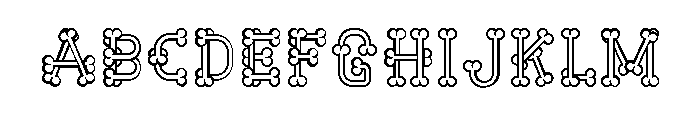 Boneliness Line Regular FONT