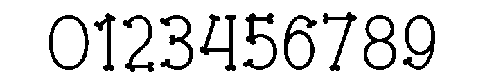 Boneplay Regular Font OTHER CHARS