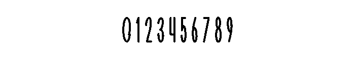 Bonethink Font OTHER CHARS