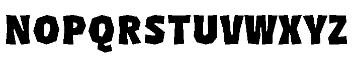 Bonfira Regular Font UPPERCASE