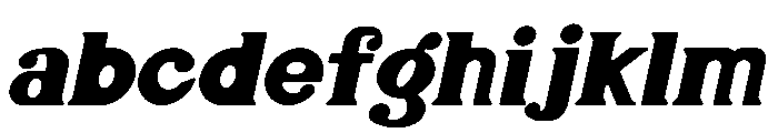 Bongo Blah Blah Italic FONT