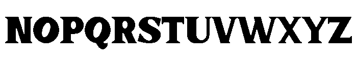 Bongo Blah Blah Solid Font UPPERCASE