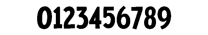 Bongo Burst Font OTHER CHARS