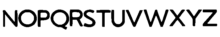 Bongo Font UPPERCASE
