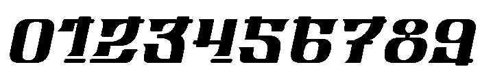 Bongseon Italic Font OTHER CHARS