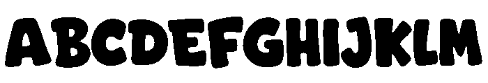Bonkhouse Font UPPERCASE