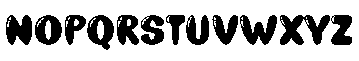 Bonny Bubble Regular Font LOWERCASE