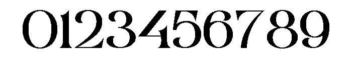 Bonrage Regular Font OTHER CHARS