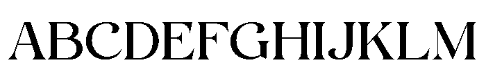 Bonrage Regular Font UPPERCASE