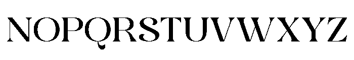 Bonrage Regular Font UPPERCASE