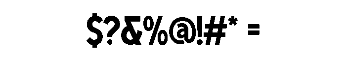Bonta-Regular Font OTHER CHARS