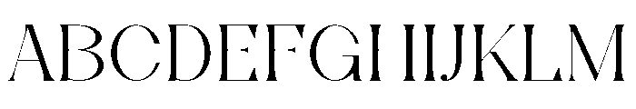 Bonuko Font UPPERCASE
