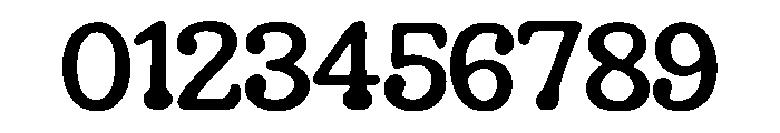 Bony_eared_Shadow Font OTHER CHARS