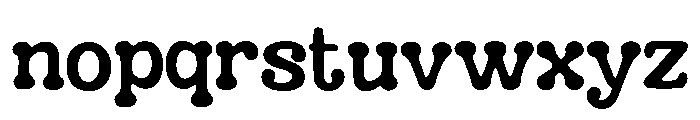 Bony_eared_Shadow Font LOWERCASE
