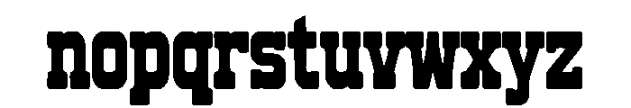 Bonzara Font LOWERCASE