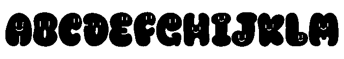BooBubble Font UPPERCASE