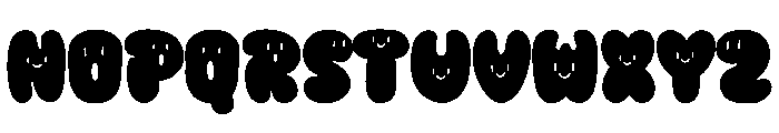 BooBubble Font UPPERCASE