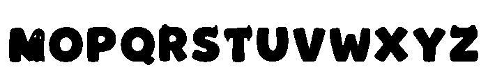 Boobite Regular Font UPPERCASE