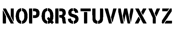 Booby Regular Font UPPERCASE