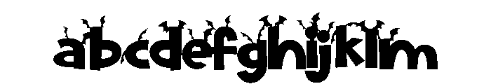 Boodle Bat Black FONT
