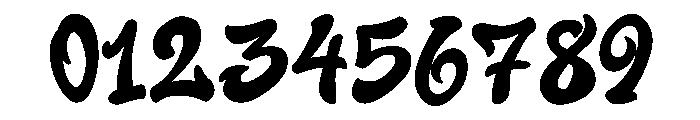 Boogie Blast Font OTHER CHARS