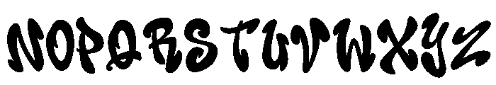 Boogie Blast Font LOWERCASE