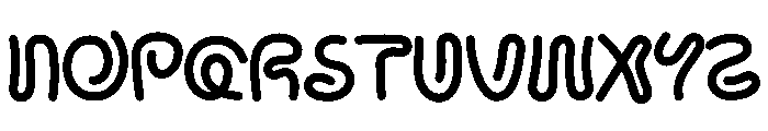 Boogie Lines Font UPPERCASE