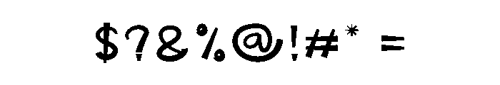 Book Baby Font OTHER CHARS