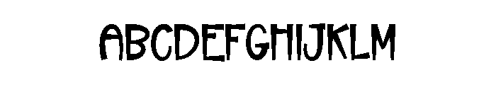 Book Baby Font UPPERCASE
