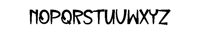 Book Baby Font UPPERCASE