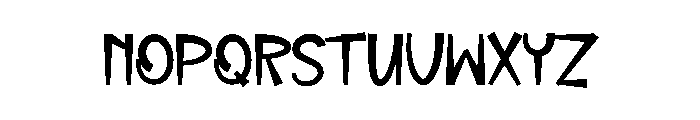 Book Baby Font LOWERCASE