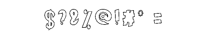 Book Black Font OTHER CHARS